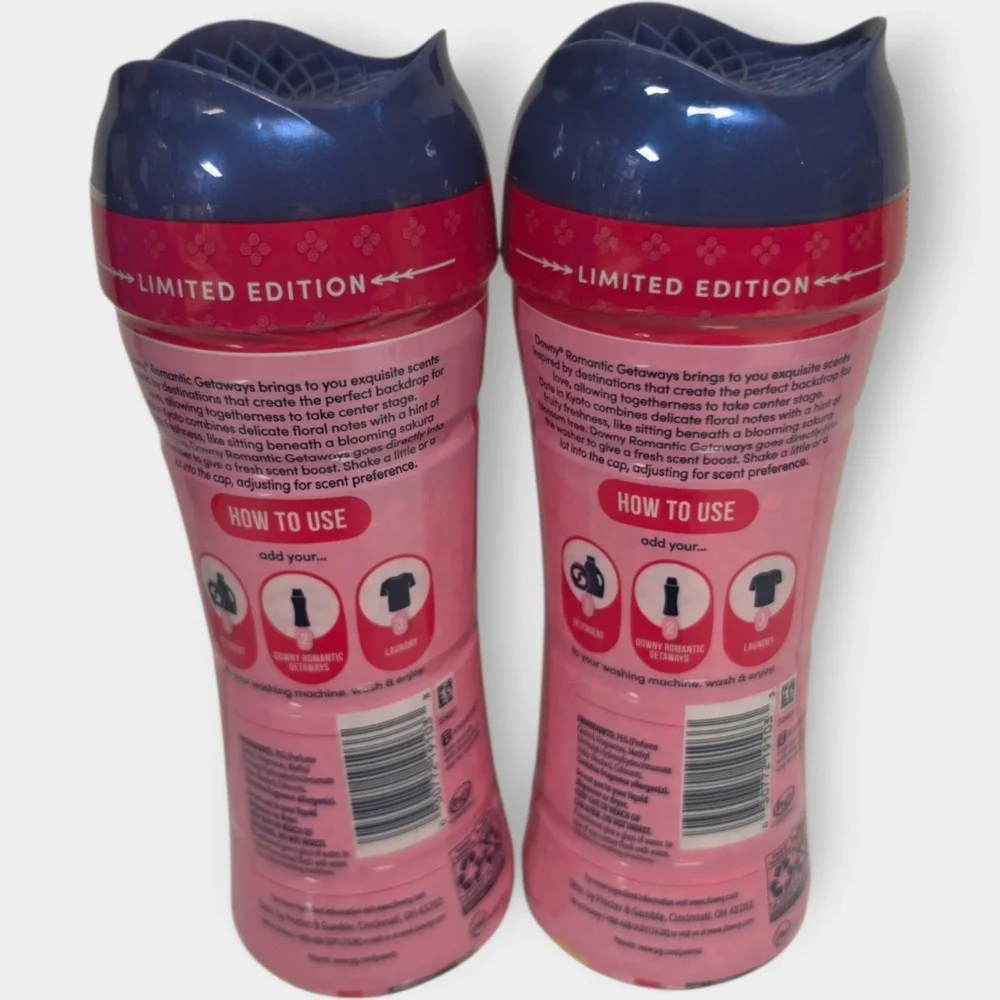 Downy Date in Kyoto Romantic Getaways Scent Booster Beads 7.8 oz Lot of 2
